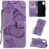 Чохол UniCase Butterfly Pattern для Samsung Galaxy A51 (А515) - Purple (312539V)