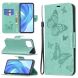 Чехол UniCase Butterfly Pattern для Xiaomi Mi 11 Lite / 11 Lite NE - Green (233574G). Фото 1 из 8