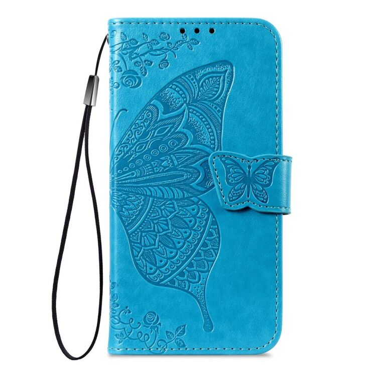 Чохол-книжка з малюнком UniCase Butterfly Pattern для Xiaomi Redmi 15C / Poco C85 - Blue: фото 6 з 9