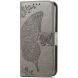 Чехол UniCase Butterfly Pattern для Xiaomi Redmi Note 14 Pro Plus - Grey (373218H). Фото 4 из 9