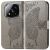 Чехол UniCase Butterfly Pattern для Xiaomi Redmi Note 14 Pro Plus - Grey: фото 1 из 9
