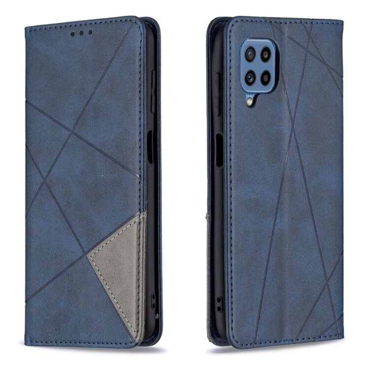 Чехол UniCase Geometric Pattern для Samsung Galaxy M32 (M325) - Blue: фото 2 из 6
