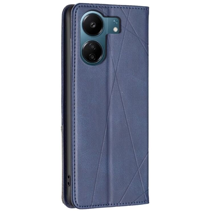 Чехол UniCase Geometric Pattern для Xiaomi Redmi 13C / Poco C65 - Blue: фото 3 из 7