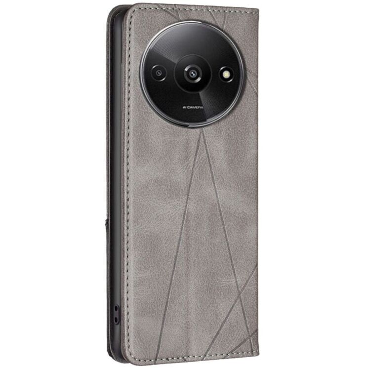 Чехол UniCase Geometric Pattern для Xiaomi Redmi A3 - Grey: фото 5 из 9