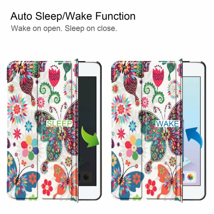 Чохол UniCase Life Style для Apple iPad mini (2019) - Butterflies and Flowers: фото 4 з 9