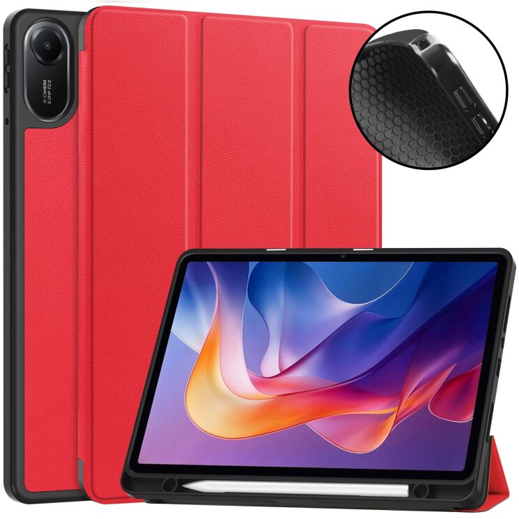 Чохол UniCase Soft UltraSlim для Xiaomi Redmi Pad 2 - Red: фото 4 з 12