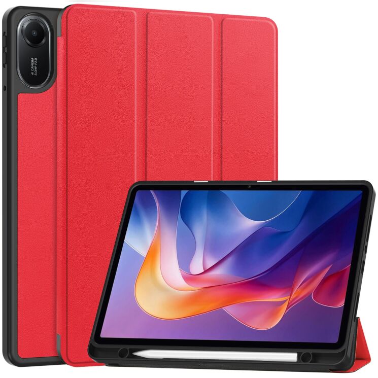 Чохол UniCase Soft UltraSlim для Xiaomi Redmi Pad 2 - Red: фото 1 з 12