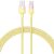 Кабель Baseus Discolor Series USB to Type-C (100W, 1m) P10374903 - Custard Yellow: фото 1 из 23
