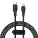 Кабель Baseus Pudding Series Type-C to Lightning (20W, 1.2m) P10355701111-00 - Black (896187B). Фото 1 з 27