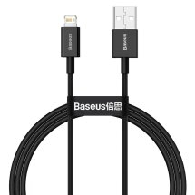 Кабель Baseus Superior Series USB to Lightning (2.4A, 1m) CALYS-A01 - Black: фото 1 з 21