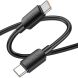 Кабель Hoco X96 100W Type-C to Type-C (1m) - Black (896407B). Фото 3 з 7