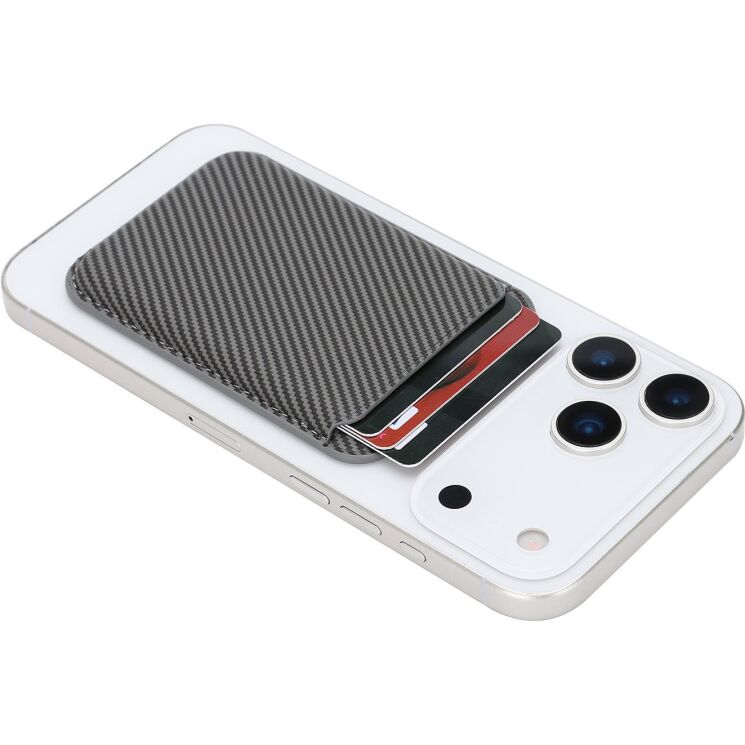 Кардхолдер Reframe Kevlar Fiber - Grey: фото 4 з 10