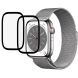Комплект защитных пленок Deexe Protector Film для Apple Watch 45 mm (7 / 8 / 9 Series) - Black (286425B). Фото 1 из 6