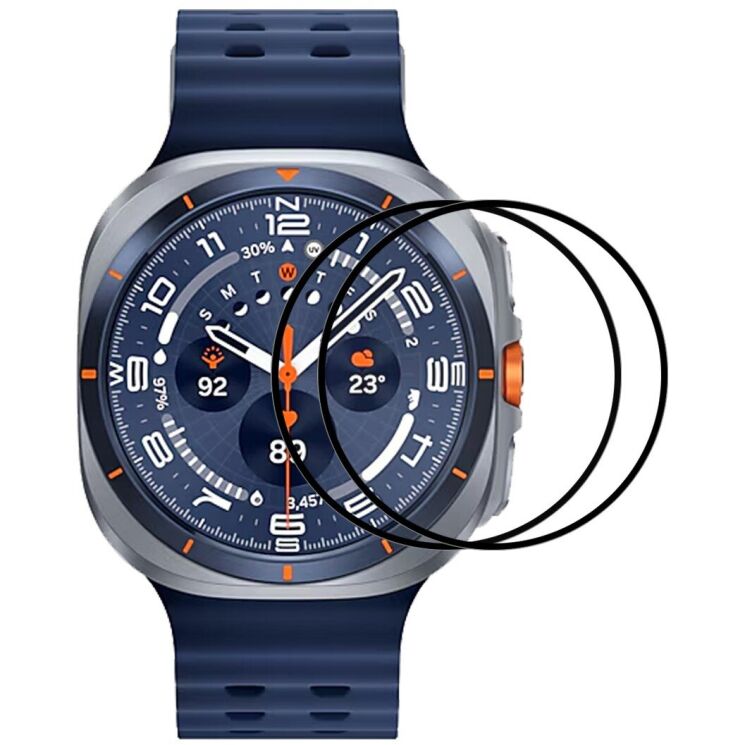 Комплект захисних плівок ENKAY Protector Film для Samsung Galaxy Watch Ultra (47mm) / Ultra (2025) - Black: фото 1 з 7