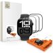 Комплект защитных стекол (3шт) Tech-Protect Easy Set Flex+ для Apple Watch 44 mm / SE 44 mm - Black (371850B). Фото 1 из 4