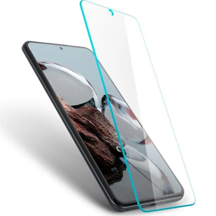 Комплект захисних стекол Spigen (SGP) GLAS.tR SLIM для Xiaomi 12T / 12T Pro + ГЕЛЬ: фото 5 з 10