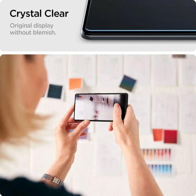 Комплект захисних стекол Spigen (SGP) GLAS.tR SLIM для Xiaomi 12T / 12T Pro + ГЕЛЬ: фото 8 з 10