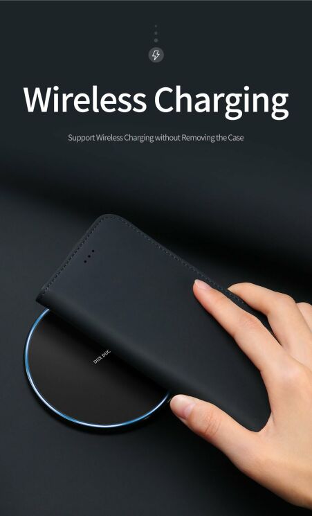 Кожаный чехол DUX DUCIS Wish Series для Samsung Galaxy S20 Ultra (G988) - Black: фото 18 из 19