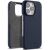 Кожаный чехол MELKCO Leather Case для Apple iPhone 16 Pro Max - Dark Blue: фото 1 из 5