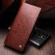 Шкіряний чохол QIALINO Wallet Case для Samsung Galaxy S25 Ultra (S938) - Brown (372243Z). Фото 7 з 7