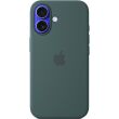 Оригинальный чехол Silicone Case with MagSafe для iPhone 16 (MYY83) - Lake Green (366447G)