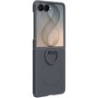 Оригинальный чехол Silicone Ring Magnet для Samsung Galaxy Flip 8 (EF-EF776CBEGUA) - Black (423540B)