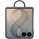 Оригинальный чехол Silicone Ring Magnet для Samsung Galaxy Flip 8 (EF-EF776CBEGUA) - Black (423540B). Фото 4 из 5