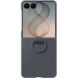 Оригинальный чехол Silicone Ring Magnet для Samsung Galaxy Flip 8 (EF-EF776CBEGUA) - Black (423540B). Фото 2 из 5