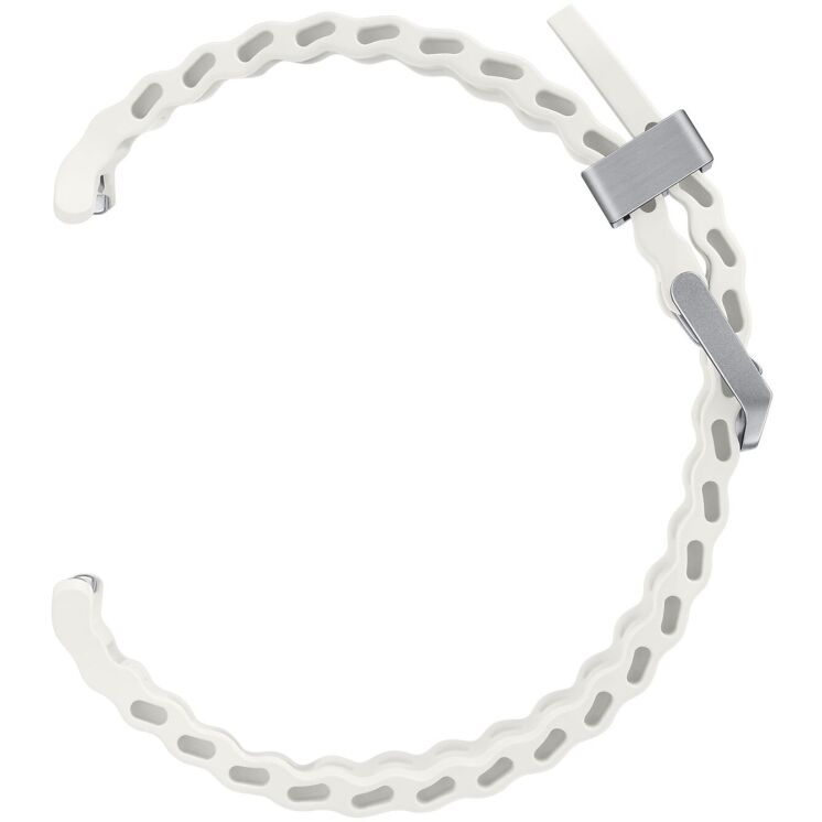 Оригинальный ремешок Marine Band для Samsung Galaxy Watch Ultra (47mm) ET-SNL70MWEGEU - White Sand: фото 4 из 4