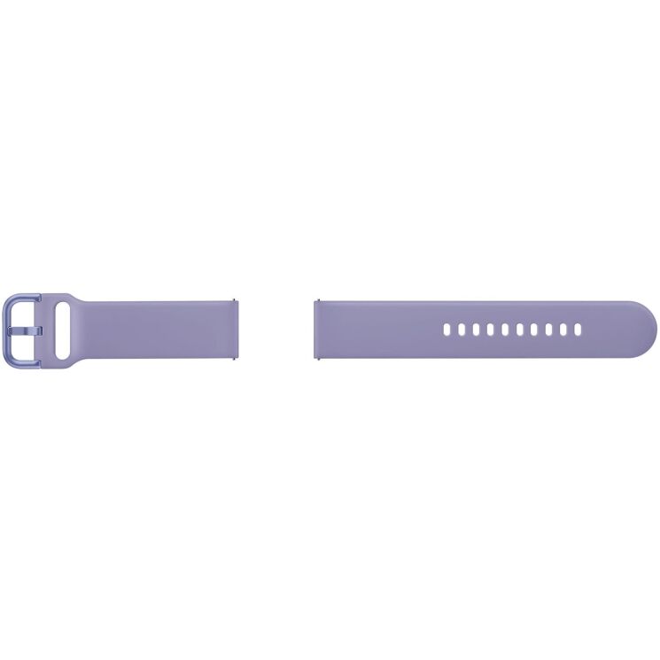Оригинальный ремешок Sport Band для Samsung Watch Active / Active 2 40mm / Active 2 44mm (ET-SFR82MVEGWW) - Violet: фото 2 из 3