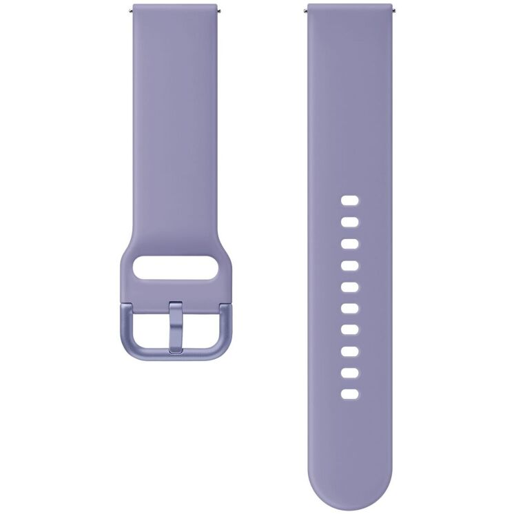 Оригинальный ремешок Sport Band для Samsung Watch Active / Active 2 40mm / Active 2 44mm (ET-SFR82MVEGWW) - Violet: фото 1 из 3