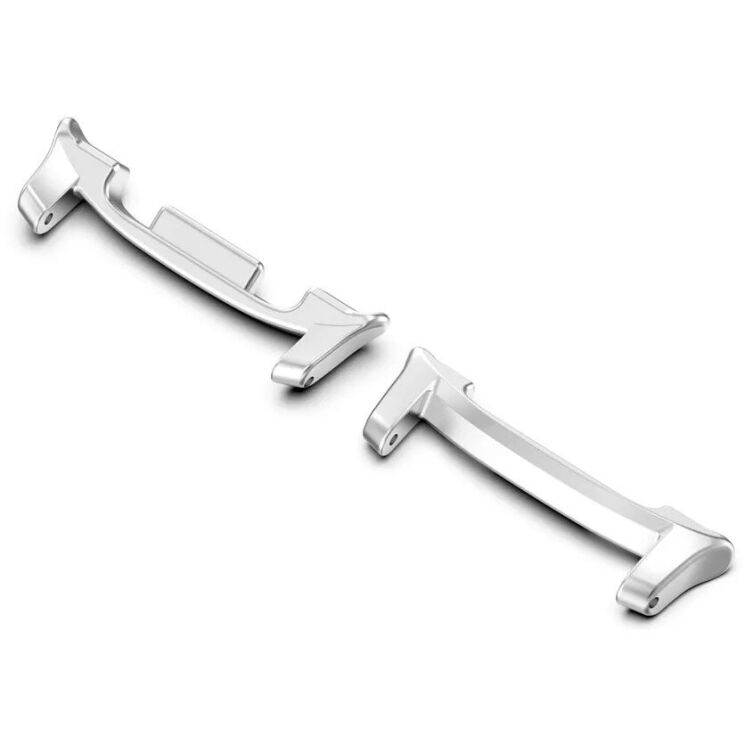 Перехідник для ремінця на 22мм Deexe Band Connector для Samsung Galaxy Watch 8 (40/44mm) - Silver: фото 1 з 3