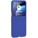 Пластиковый чехол Deexe Hard Shell (FF) для Motorola Razr 50 - Dark Blue (358700DB). Фото 2 из 7
