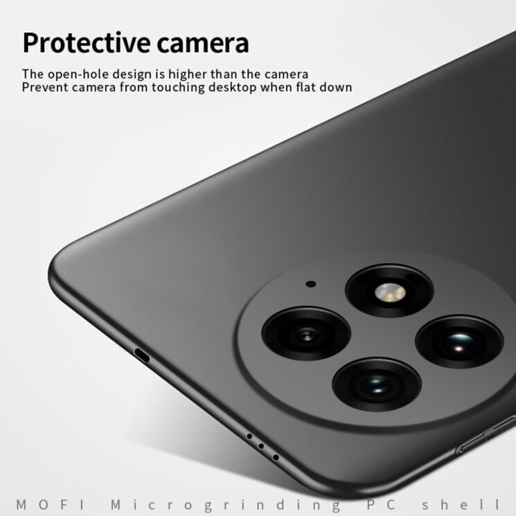 Пластиковый чехол MOFI Slim Shield для OnePlus 13 - Black: фото 5 из 9