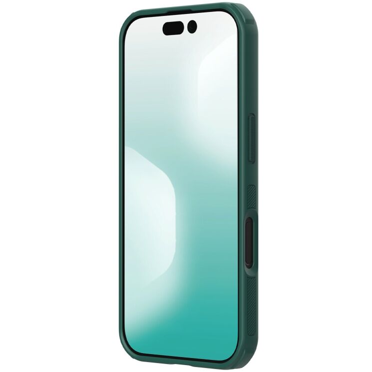 Пластиковий чохол NILLKIN Frosted Shield Pro для Apple iPhone 17 - Green: фото 3 з 17