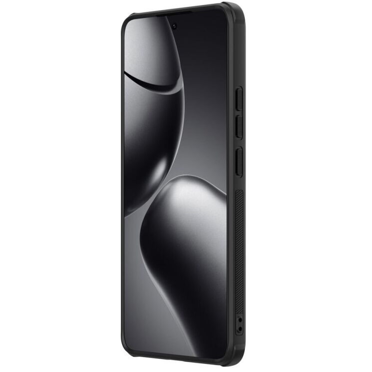 Пластиковый чехол NILLKIN Frosted Shield Pro для Xiaomi 14T Pro - Black: фото 3 из 10
