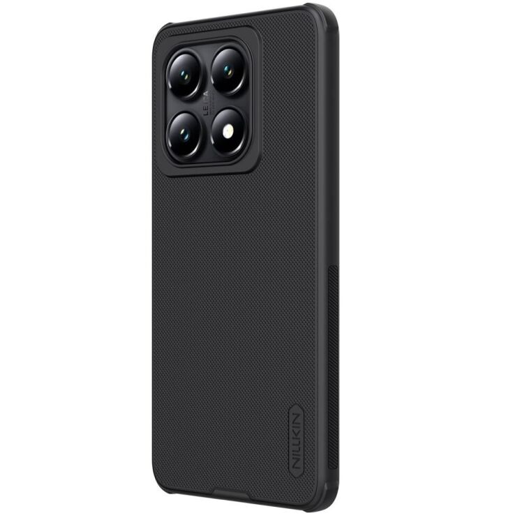 Пластиковый чехол NILLKIN Frosted Shield Pro для Xiaomi 14T Pro - Black: фото 2 из 10