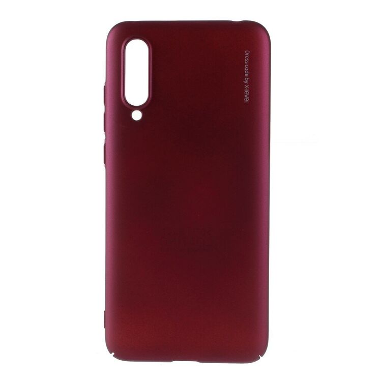 Пластиковий чохол X-LEVEL Slim для Xiaomi Mi 9 Lite / Mi CC9 - Wine Red: фото 1 з 6