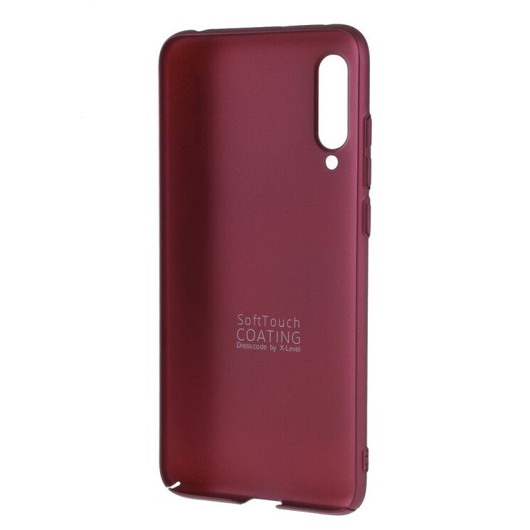 Пластиковий чохол X-LEVEL Slim для Xiaomi Mi 9 Lite / Mi CC9 - Wine Red: фото 4 з 6