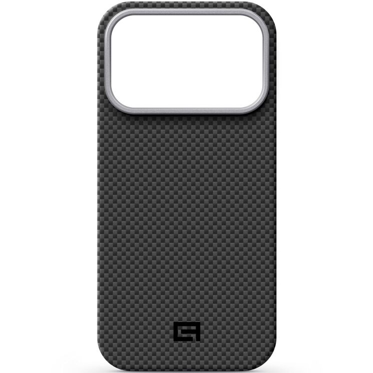 Противоударный чехол ArmorStandart BlackIcon Kevlar MagCase для Apple iPhone 17 Pro - Black: фото 1 из 2