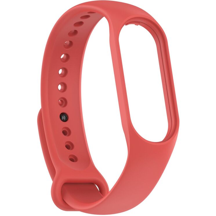 Ремешок ArmorStandart Silicone Strap для Xiaomi Mi Band 5 / Mi Band 6 / Mi Band 7 - Red: фото 1 из 5