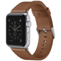 Ремешок Belkin Leather Loop для Apple Watch 42 (Series 10) / 41 / 40 / SE 40 / 38 (F8W731btC01) - Brown: фото 1 из 3