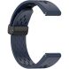 Ремінець Deexe Astra Strap для годинників Garmin з шириною кріплення QuickFit 20mm - Midnight Blue (270817DB). Фото 3 з 9