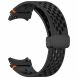 Ремінець Deexe Astra Strap для Samsung Galaxy Watch 4 / 4 Classic / 5 / 5 Pro / 6 / 6 Classic / 7 / FE - Black (358122B). Фото 4 з 7