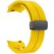 Ремінець Deexe Aurora Strap для Samsung Galaxy Watch 4 / 4 Classic / 5 / 5 Pro / 6 / 6 Classic / 7 / FE - Yellow (358120Y). Фото 3 з 8