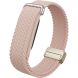Ремешок Deexe Braided Loop для Google Fitbit Air - Light Pink (258018LP). Фото 2 из 3