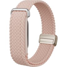 Ремешок Deexe Braided Loop для Google Fitbit Air - Light Pink: фото 1 из 3