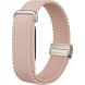 Ремешок Deexe Braided Loop для Google Fitbit Air - Light Pink (258018LP). Фото 1 из 3
