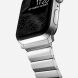 Ремінець Deexe Click Stainless Steel для Apple Watch 46 / 45 / 44 / SE 44 / 42 (Series 1-3) / Ultra / Ultra 2 - Silver (345121S). Фото 4 з 6