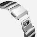 Ремінець Deexe Click Stainless Steel для Apple Watch 46 / 45 / 44 / SE 44 / 42 (Series 1-3) / Ultra / Ultra 2 - Silver (345121S). Фото 6 з 6